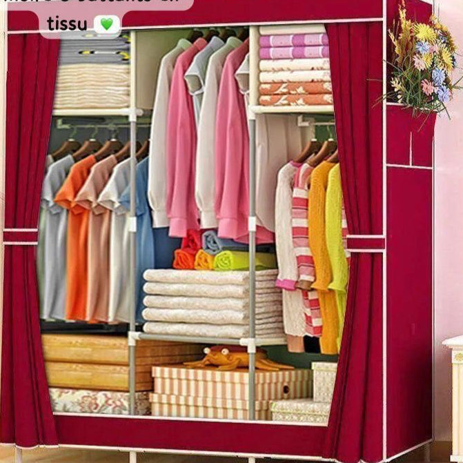 Armoire - 3pièces en Tissu