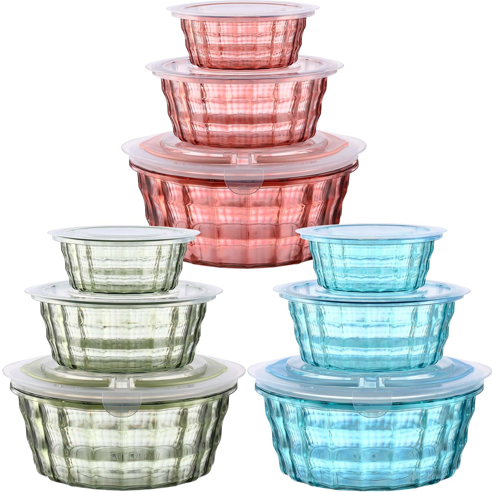 Bols - 3 pèces - Transparent