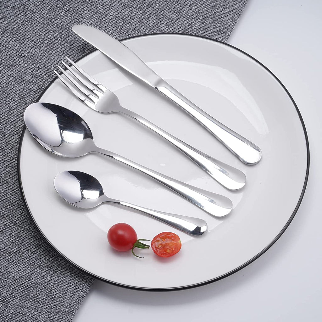 Ensemble de cuillères & plate - 24 pièces